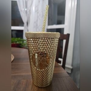 Starbucks Metallic Gold Tumbler